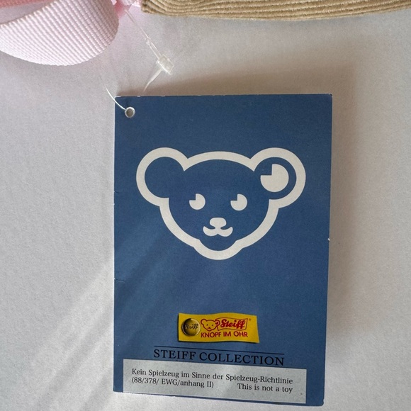 Steiff Purse Teddy Bear Padded Pink - Picture 7 of 10